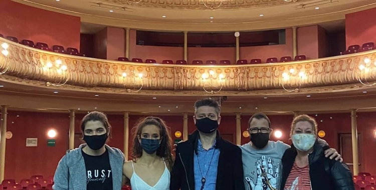 Laia Barcons, ballarina: "Volíem visibilitzar l'art i alçar la veu per la cultura"