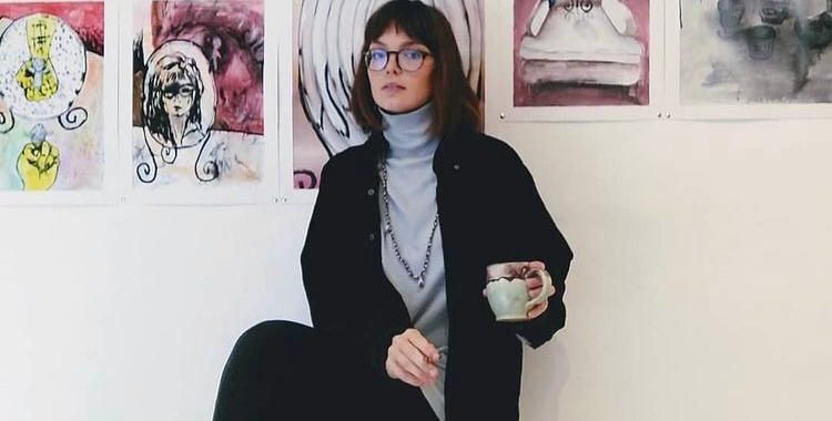 El Cub Blanc | Hanna Bere, artista resident (Estruch): "No veig diferència entre l'art i la vida. La vida és una performance"