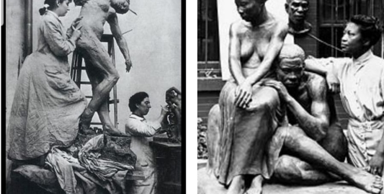 El cub blanc: El paper de la dona escultora dins la història de l'art 