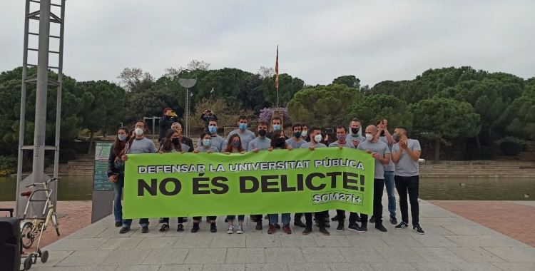 Els encausats al Parc Catalunya | Pere Gallifa