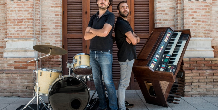 Corcs Drum & Organ presenten el seu disc 'Una altra excepció' al pati del Museu d'Art