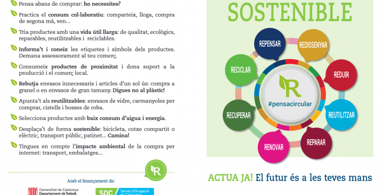 Teresa Zamora, tècnica del Consell Comarcal: "Consumir de manera responsable no vo dir deixar de consumir, sinó  fer-ho de manera diferent"