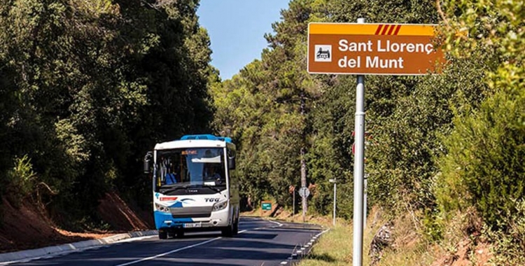 Transport públic al Parc Natural de Sant Llorenç del Munt i l’Obac | Ricard Badia / Diputació de Barcelona