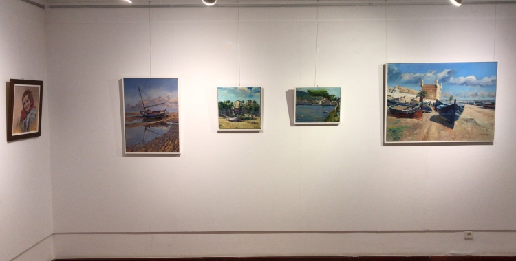 El Cub blanc: Jannat El Harrak, artista: "Les meves obres són simbòliques i parlen del Mediterrani, de les dones, de la immigració i de l'esforç" 