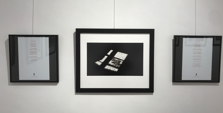 El cub blanc:  El fotògraf Xavier Valldaura i el poeta Xavier Guillamon exposen 'Traus de l'ànima' a l'Acadèmia