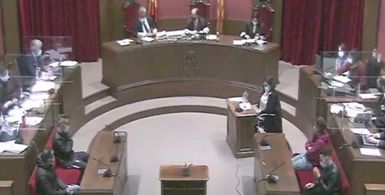 Sala de l'Audiència de Barcelona on es fa el judici/ ACN