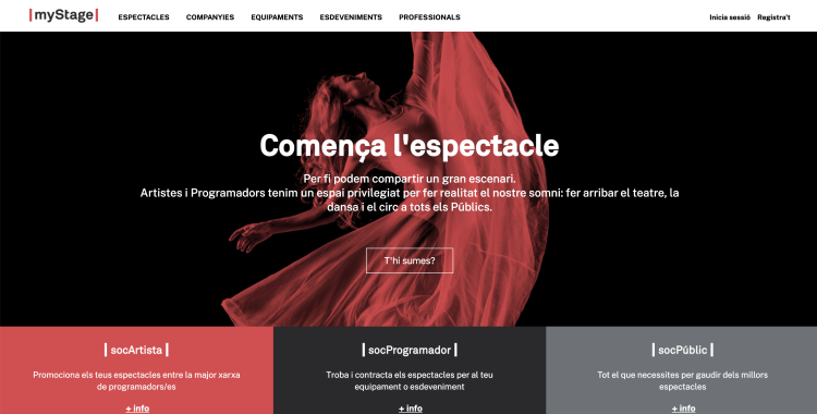 MyStage, el gran mercat d’espectacles d’arts en viu per acostar programadors i artistes
