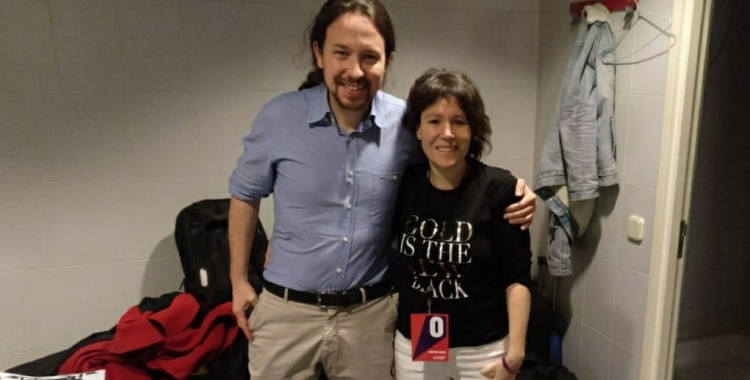 Pablo Iglesias i Marta Morell | Cedida