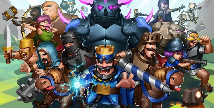 Personatges del joc 'Clash Royale' | Cedida