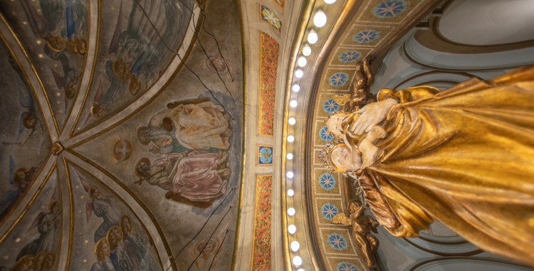 Els frescos s'han recuperat després de tres mesos de feina | Roger Benet
