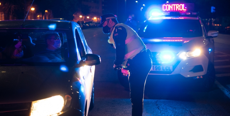 Un control nocturn de la policia | Roger Benet