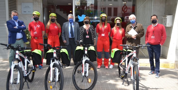 La nova Unitat d'Intervenció Ciclista de Creu Roja Sabadell | Cedida