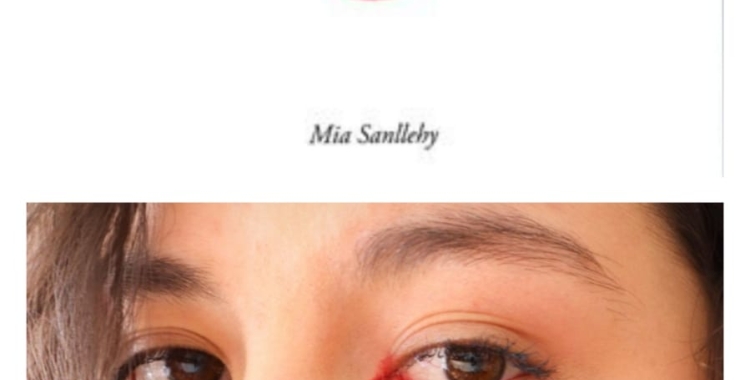 'Sangre Transparente', el primer poemari de la sabadellenca Mia Sanllehí