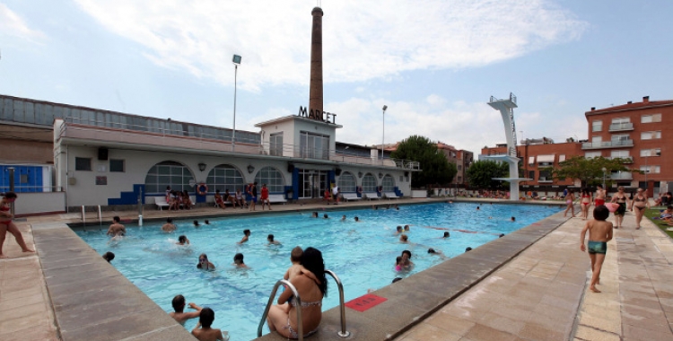 Imatge de la piscina de Can Marcet | Cedida