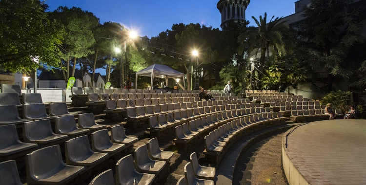 Imatge dels Jardinets, l'espai del Fresc Festival/ Cedida Fresc