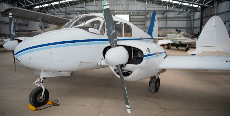 Una de les aeronaus del museu/ Roger Benet