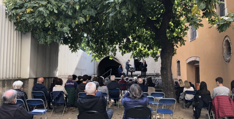 Un espectacle al pati del Museu d'Art/ Cedida