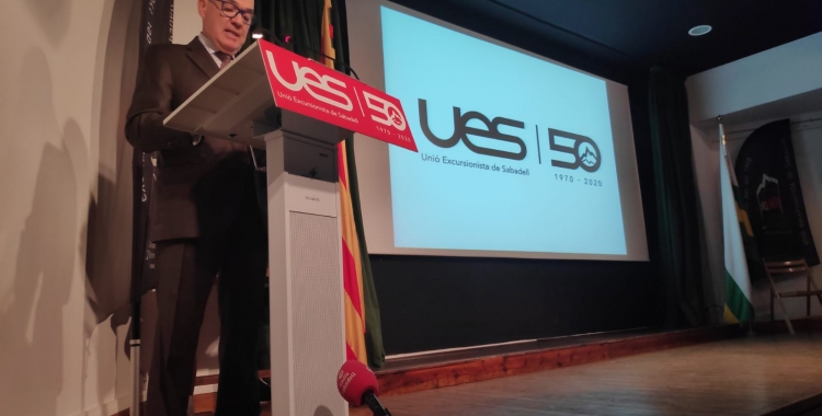 Josep Maria Manyosa també és president de la UES | Roger Benet