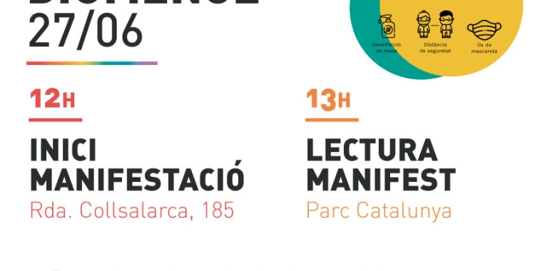 Clara Palau, activista: "Som unes vencedores, perquè ens hem vençut a nosaltres mateixes. Tenim una l'oportunitat de sortir al carrer i cridar bent fort que reclamem els nostres drets, perquè són drets humans"