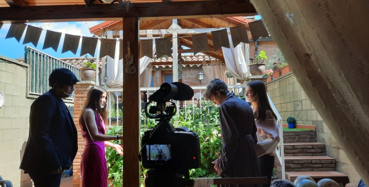 Alaia Justícia, professora: "La pandèmia ens ha ofert la possibilitat de transformar aquesta obra teatral en pel·lícula"