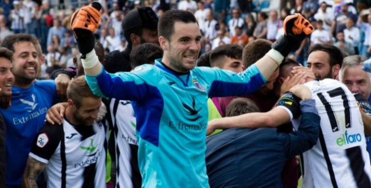 Kike Royo ha jugat una norantena de partits amb el Badajoz | CD Badajoz