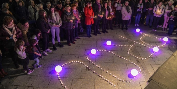 Concentració per dir prou a la violència masclista | Roger Benet