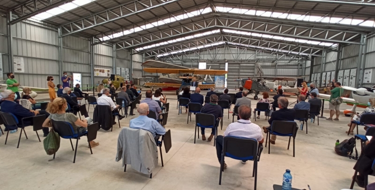 Presentació del protocol al Museu de l'Aeronàutica de l'Aeroport de Sabadell | Pere Gallifa