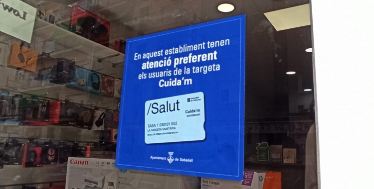 Segell indicatiu de la campanya | Ràdio Sabadell
