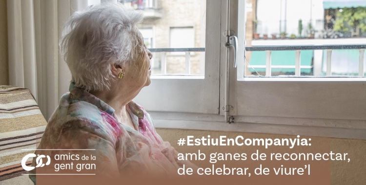 Imatge de la campanya #EstiuEnCompanyia | Cedida