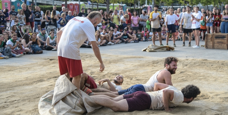 Una activitat de Barraques, abans de la pandèmia/ Roger Benet