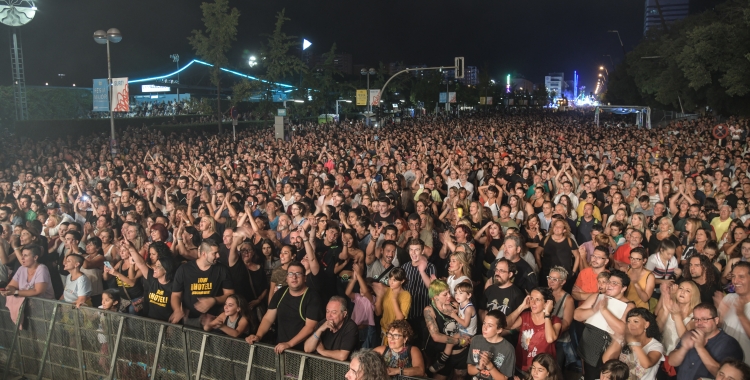 Un concert de Festa Major, abans de la pandèmia/ Roger Benet