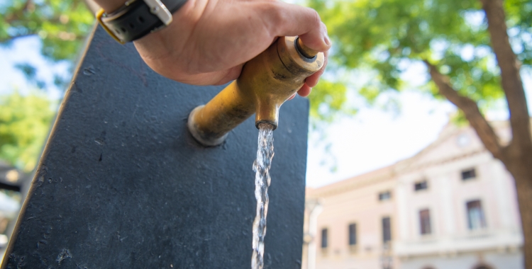 Una font d'aigua potable de la ciutat/ Roger Benet