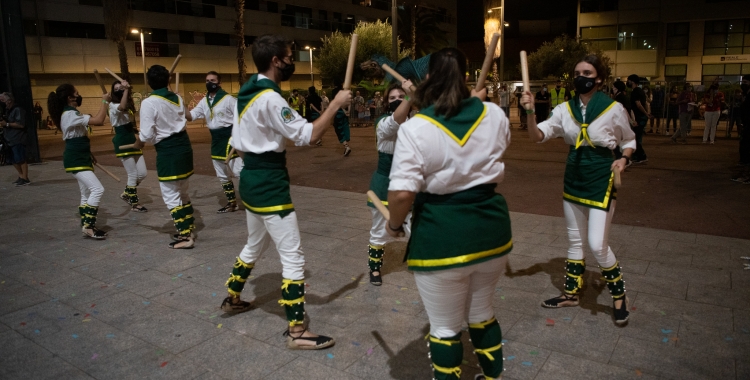 Un moment del Seguici Festiu de Sabadell aquesta Festa Major | Roger Benet