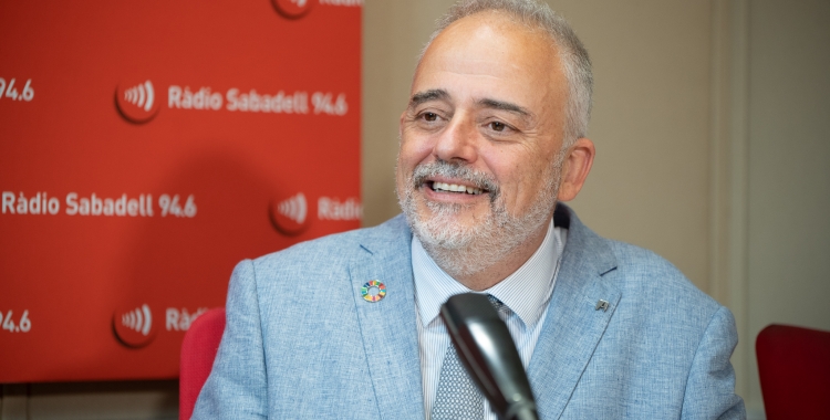 El rector de la UAB en una entrevista a Ràdio Sabadell | Roger Benet