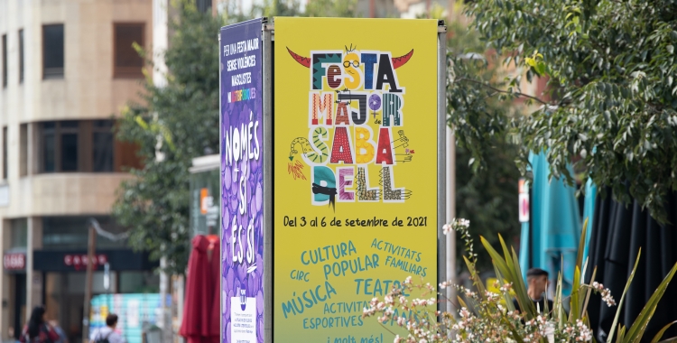 El cartell de la Festa Major de Sabadell 2021 | Roger Benet