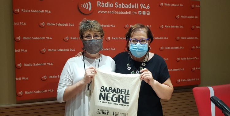 Les Dames del Crim, Lídia Urrutia i Rosa Maria Arner, en la seva visita 'Al Matí' | Raquel García
