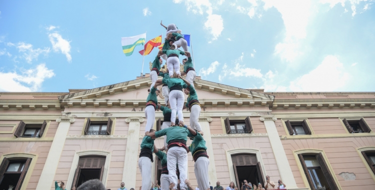 Els Castellers de Sabadell a la Festa Major 2019 | Roger Benet