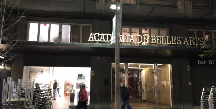 Façana de l'Acadèmia de Belles Arts de Sabadell | Cedida 