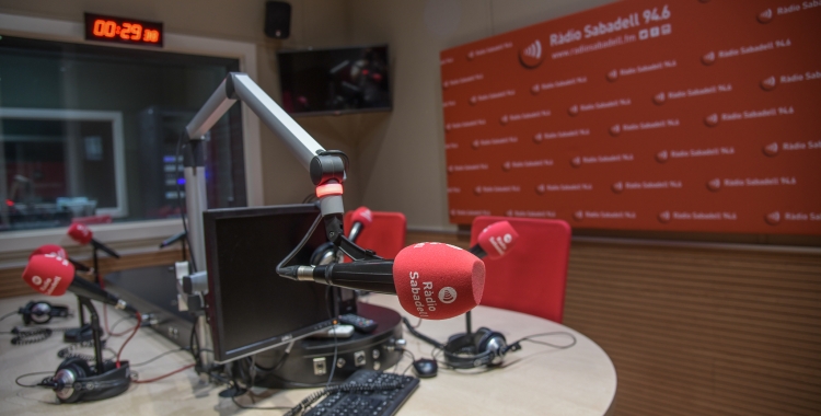 L'Estudi 1 de Ràdio Sabadell | Roger Benet