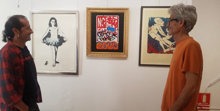 Inauguració de l'exposició 'Pioners' sobre l'evolució de l'art urbà a Impaktes Visuals