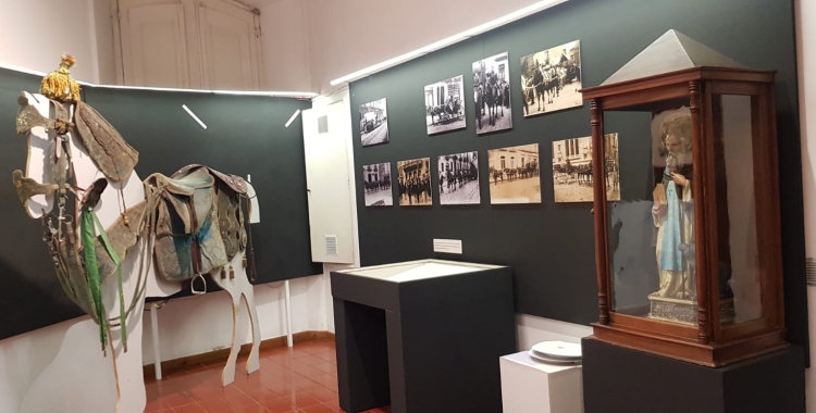 El Museu d'Història acull una exposició dels 150 anys de vida de la Germandat de Sant Antoni Abat “Colla Vella”