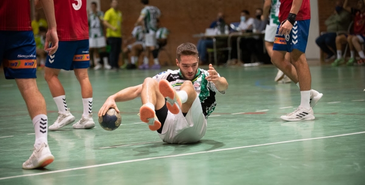 Imatge d'arxiu de Tonchi Vázquez, que va ser el màxim golejador de l'equip a La Roca (9) | Èric Altimis - OAR Gràcia