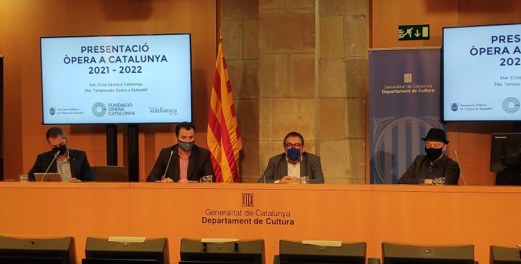 Presentació de l'Òpera Catalunya 2021-22