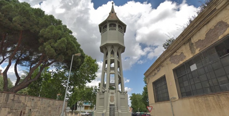 La Torre de l'Aigua serà un dels espais amb guia teatralitzada | Google Maps