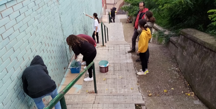 l Projecte “SBD ON. La cultura al teu barri”, es desenvolupa aquests dies al barri de Can Puiggener. Imatge de: Barbara Solanes