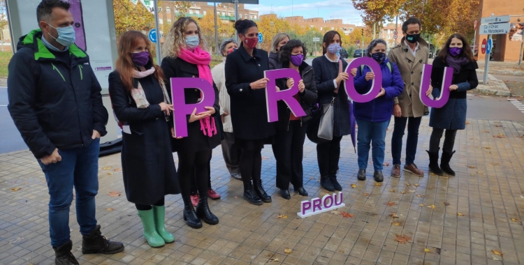 Presentació dels cartells contra la violència masclista | Pau Duran