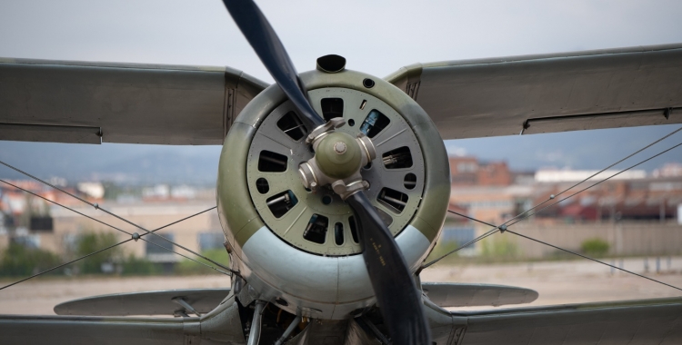 Vuit avions estan exposats a l'exterior de l'hangar del museu | Roger Benet