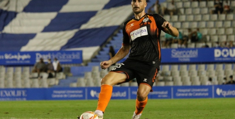 César Morgado en el partit contra la Balona | CES