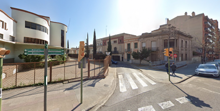 Cruïlla del carrer Quevedo i la Gran Via | Google Maps