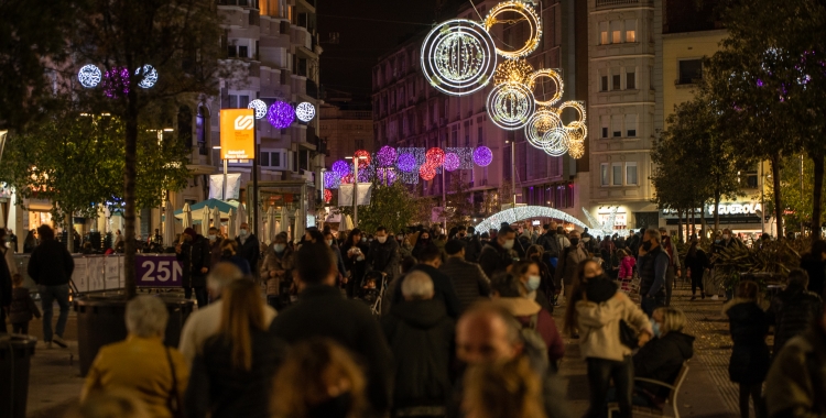 El Passeig durant el Nadal de 2020 | Roger Benet